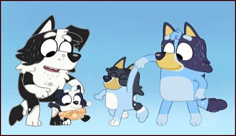 Does Bluey have an older sister?